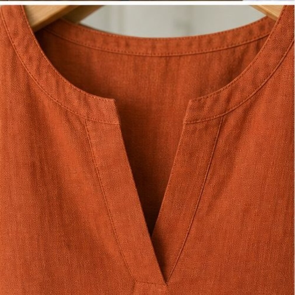 Gray Smocked Top - Picture 4 of 6
